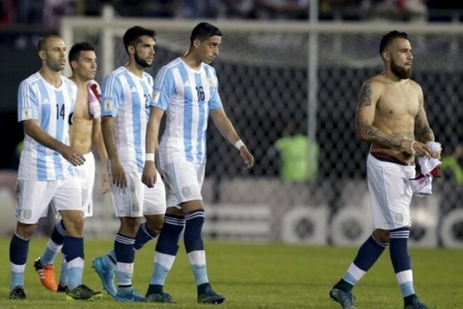 Argentinos žaidėjai | Reuters/Scanpix nuotr.