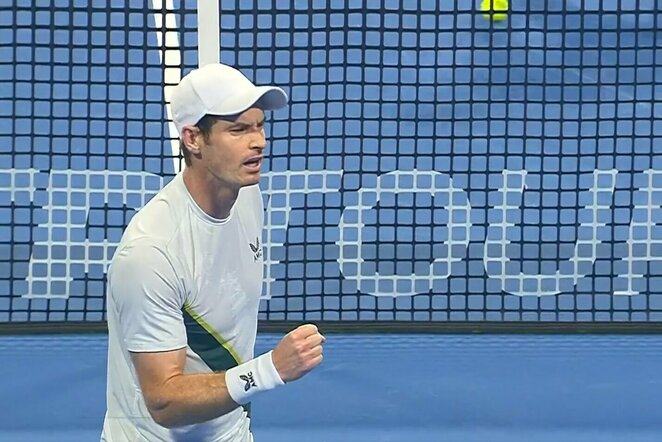 Andy Murray'us | „Stop“ kadras