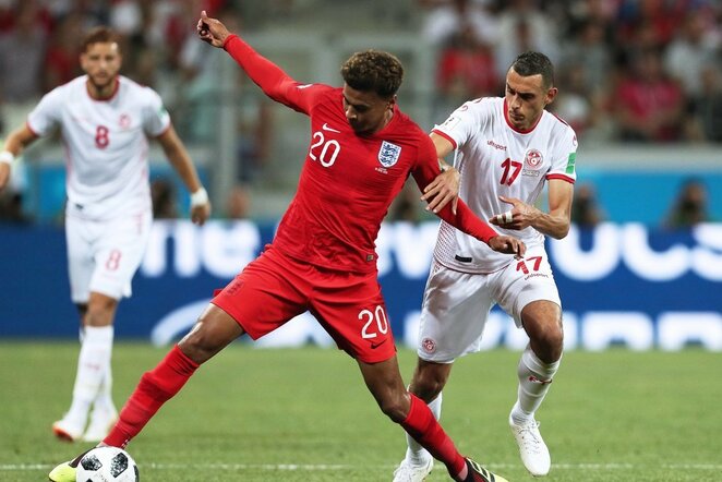 Anglijos - Tuniso rungtynių akimirka | Scanpix nuotr.