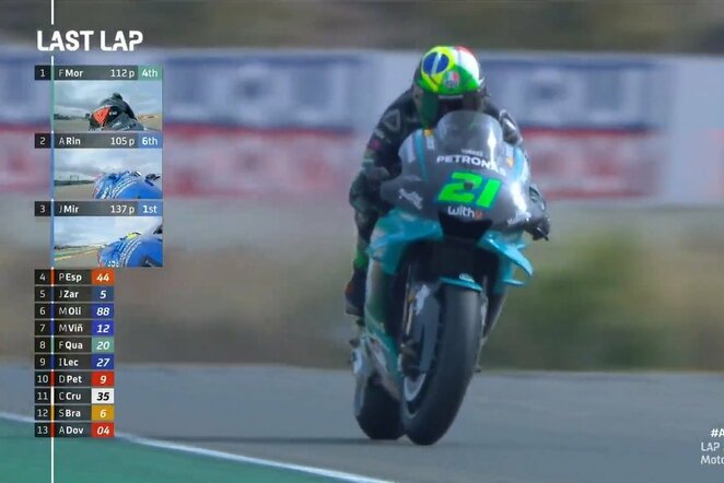 Franco Morbidelli | „Twitter“ nuotr.