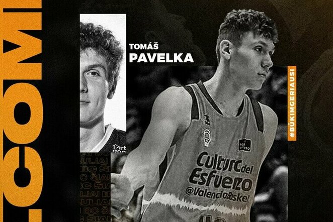 Tomašas Pavelka BC Šiauliai