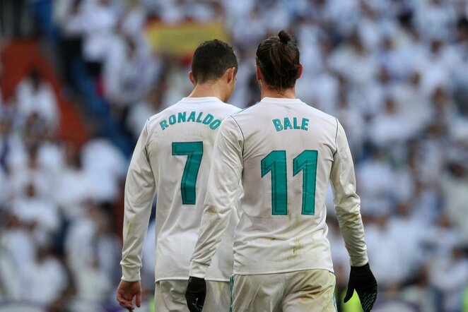 Garethas Bale'as ir Cristiano Ronaldo | Scanpix nuotr.