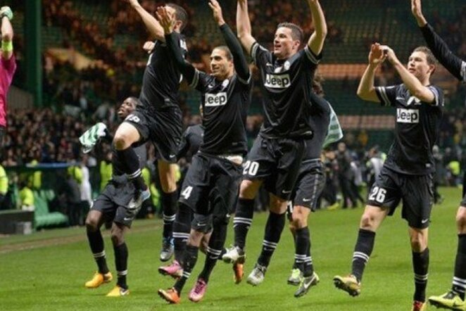 „Juventus“ žaidėjų džiaugmas po pergalės prieš „Celtic“ |  uefa.com nuotr. 