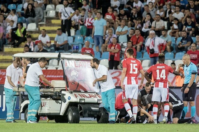 „Crvena Zvezdos“ ir „Sūduvos“ rungtynės | Sauliaus Čirbos nuotr.