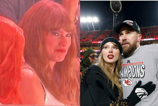 Taylor Swift ir Travisas Kelce'as | „Scanpix“ ir instagram.com nuotr.