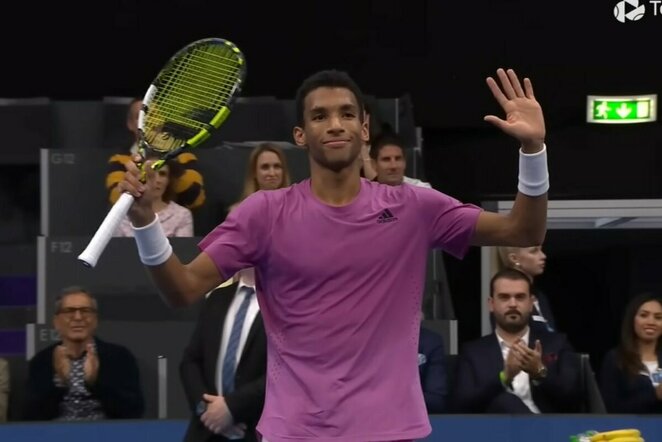 Felixas Auger-Aliassime | „Stop“ kadras