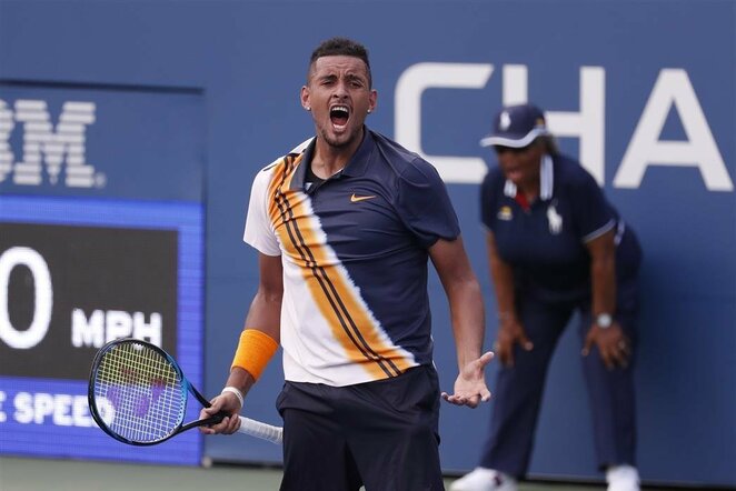 Nickas Kyrgiosas prieš Pierre'ą-Huguesą Herbertą | Scanpix nuotr.