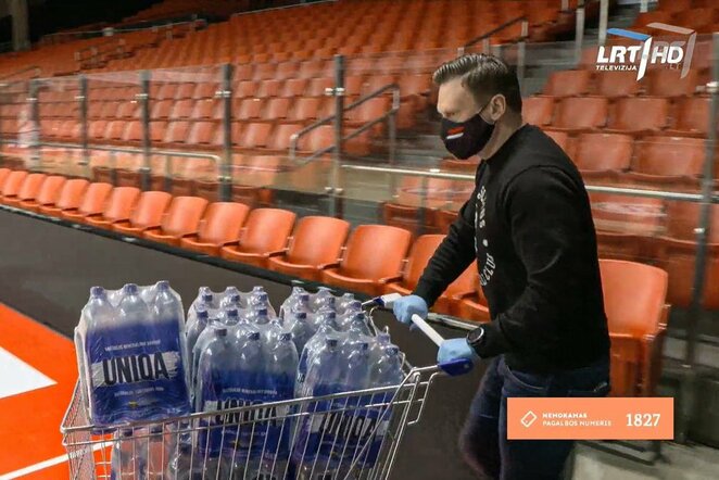 „Rytas“ medikams padovanojo 1000 litrų vandens | Organizatorių nuotr.