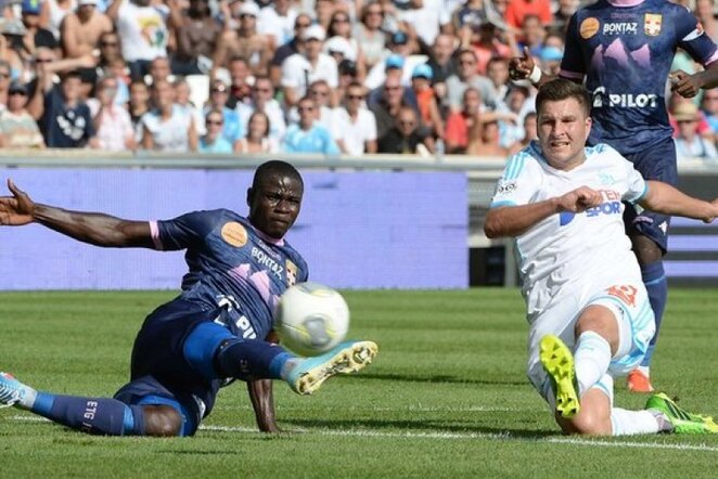 Marseille“ – „Evian“ rungtynių nuotrauka | AFP/Scanpix nuotr.