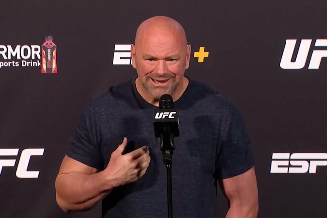 Dana White'as | Youtube.com nuotr.