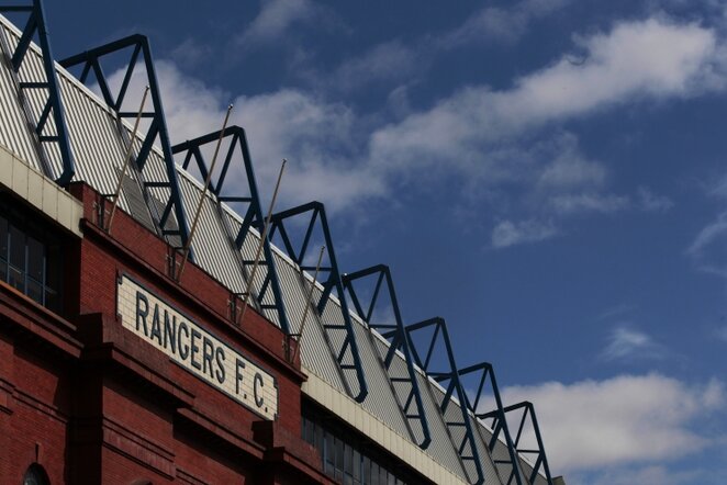 Glazgo „Rangers“ klubo būstinė | Reuters/Scanpix nuotr.