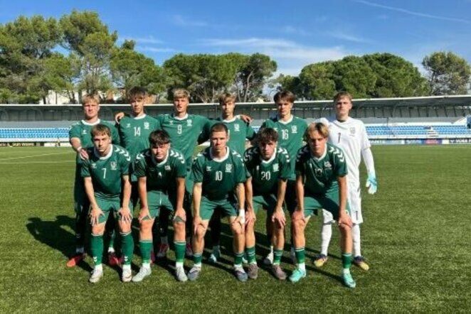 Lietuvos U-19 futbolo rinktinė | lff.lt nuotr.