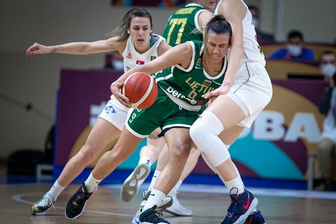 Lietuvių ir serbių rungtynės | FIBA nuotr.