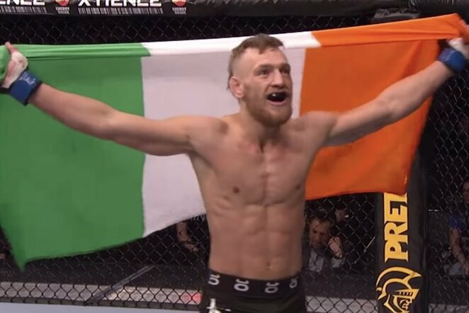 Conoras McGregoras 2013-ais metais | „Stop“ kadras