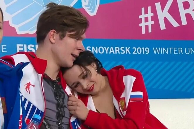 Sergejus Mozgovas ir Betina Popova | Youtube.com nuotr.