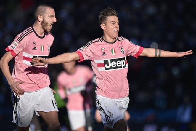 Paulo Dybala (deš.) | LaPresse/Scanpix nuotr.