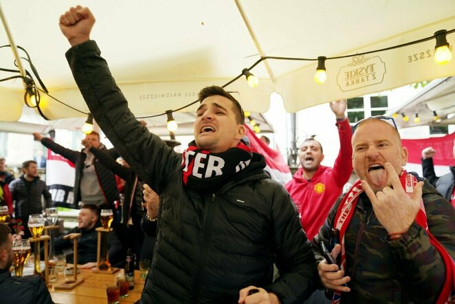 Futbolo fanai Gdanske | Scanpix nuotr.