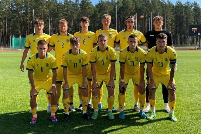 Lietuvos U-19 futbolo rinktinė | lff.lt nuotr.