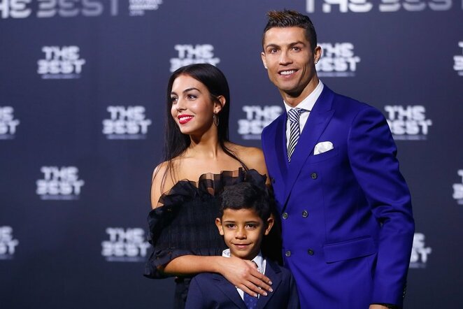 C.Ronaldo su šeima | Scanpix nuotr.