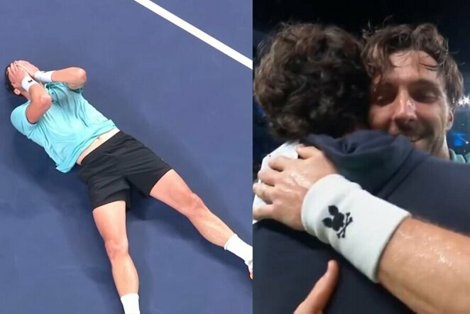 Arthuras Rinderknechas ir Valentinas Vacherot | „Stop“ kadras