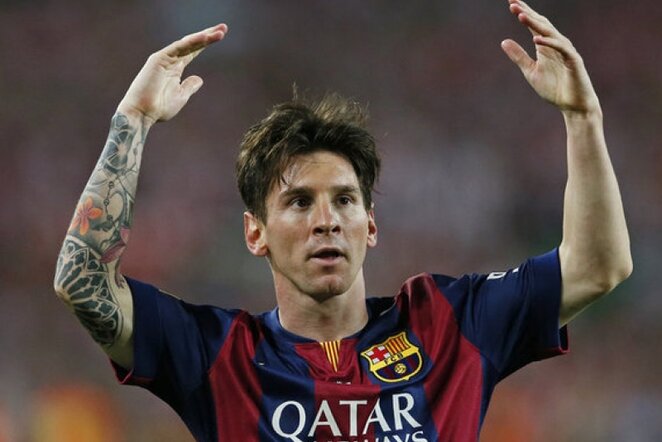Lionelis Messi neatmeta galimybės ateityje žaisti saugo pozicijoje | Reuters/Scanpix