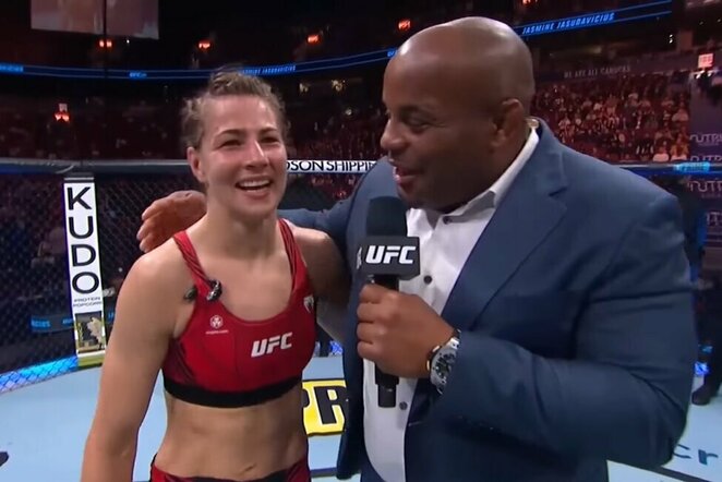 Jasmine Jasudavicius ir Danielis Cormier | „Stop“ kadras