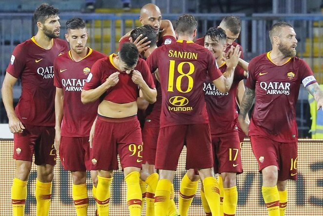 „Empoli“ – „AS Roma“ rungtynių akimirka  | Scanpix nuotr.