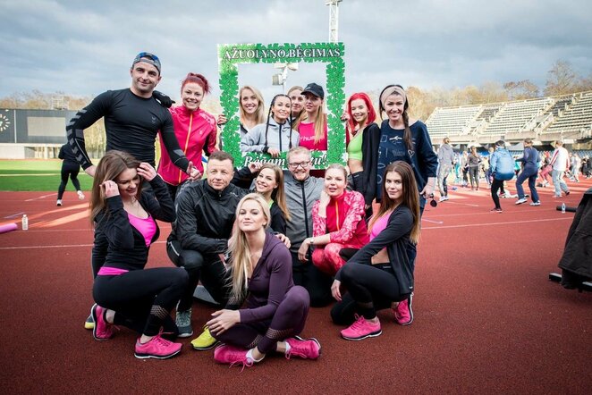 Pasiruošimas „Ąžuolyno bėgimui“ | A.Kisieliaus nuotr.