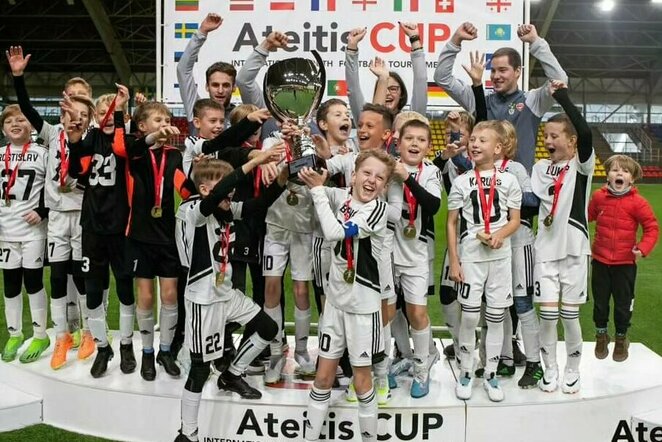 “Benfica-Ateitis“ - “Ateitis CUP“ turnyro nugalėtoja | Organizatorių nuotr.