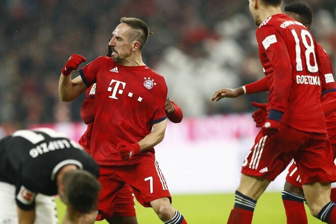 „Bayern“ – „RB Leipzig“ rugntynių akimirka  | Scanpix nuotr.
