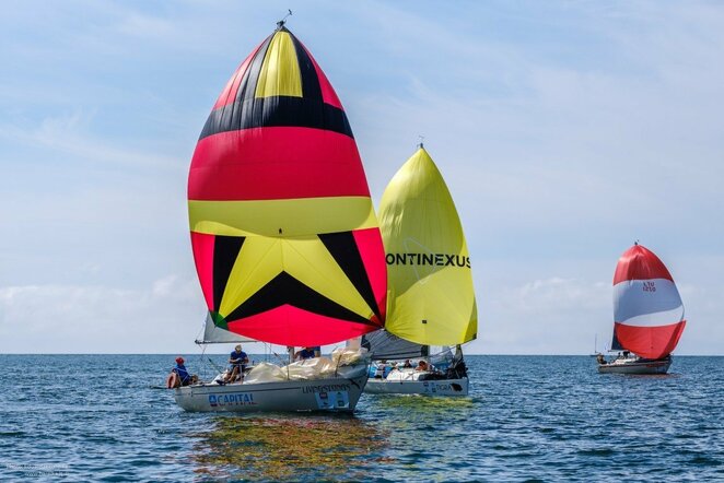 Pirmasis „Kuršių marių regatos“ etapas | Eduardo Bareikos nuotr.