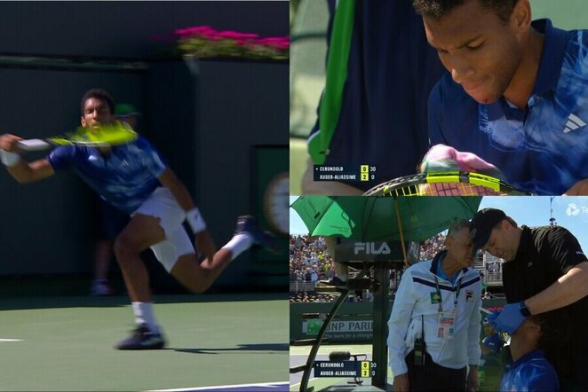 Felixas Auger-Aliassime | „Stop“ kadras