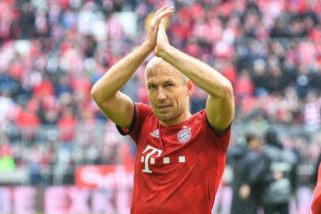 Arjenas Robbenas | Scanpix nuotr.