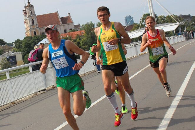 Justinas Beržanskis (viduryje) | Sportas.lt/Dominyko Genevičiaus nuotr.
