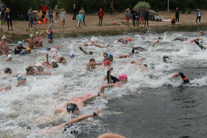 Kuršių marių plaukimo maratonas | Organizatorių nuotr.