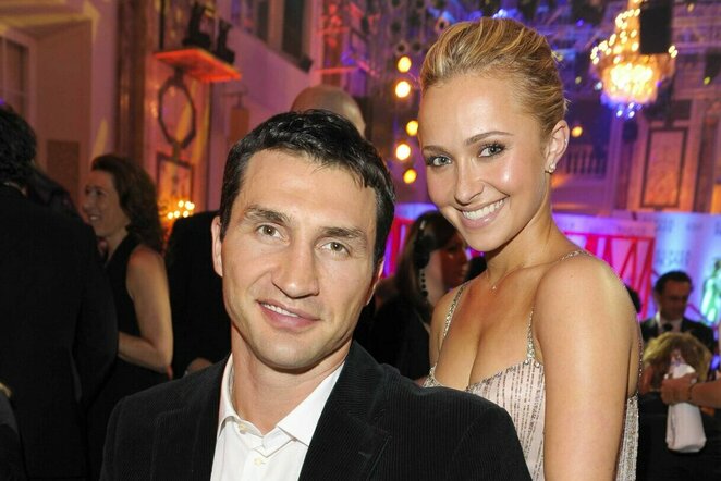 Vladimiras Kličko ir Hayden Panettiere | Scanpix nuotr.