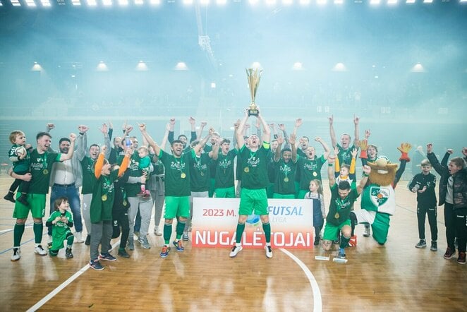 „Kauno Žalgirio“ futsal komanda | zalgiris.lt nuotr.