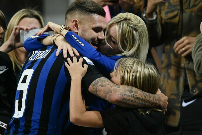 Mauro Icardi ir Wanda Nara | Scanpix nuotr.