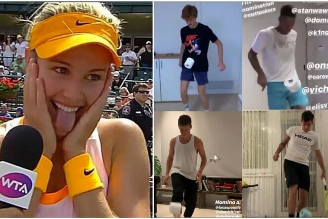 Teniso žvaigždžių karantinas | Instagram.com nuotr