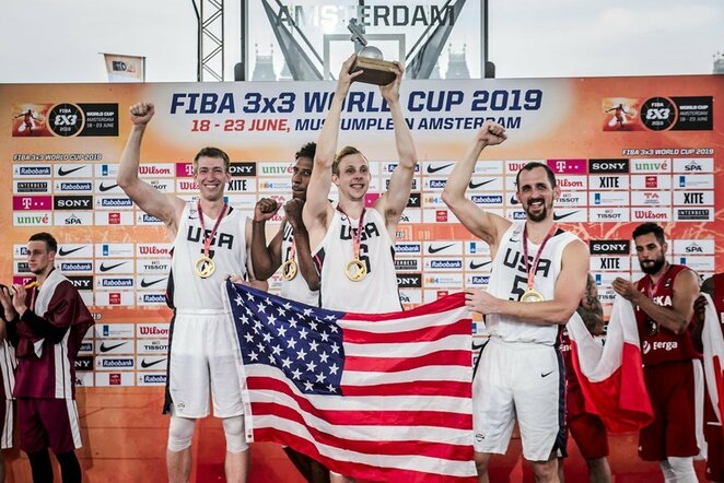 JAV 3x3 krepšinio rinktinė | FIBA nuotr.