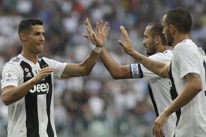 „Juventus“ - „Lazio“ rungtynių akimirka  | Scanpix nuotr.