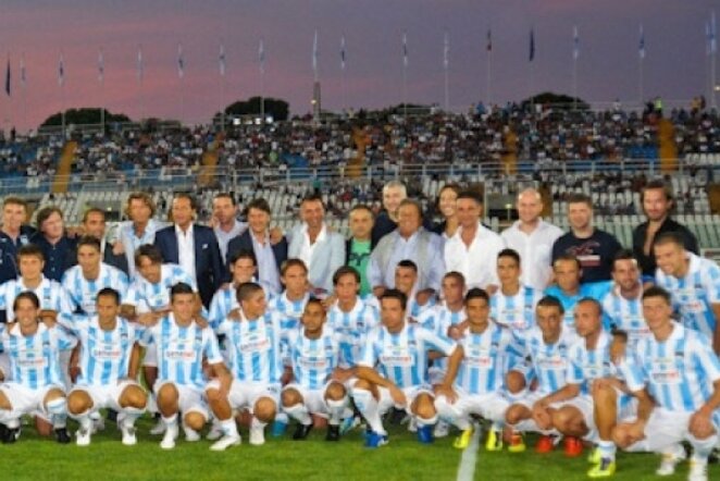 „Pescara“ klubo žaidėjai | www.pescaracalcio.com nuotr.