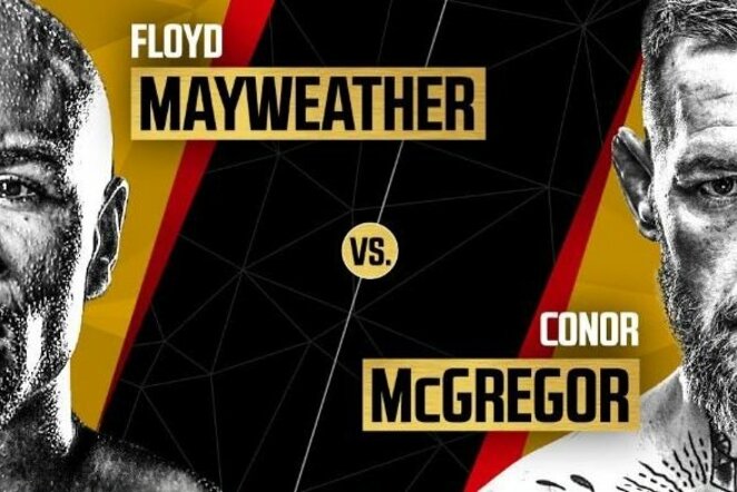 Floydas Mayweatheris ir Conoras McGregoras | Organizatorių nuotr.