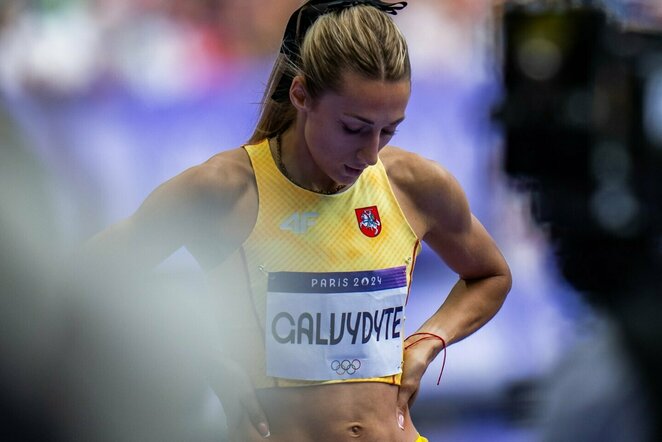 Gabija Galvydytė olimpiados paguodos bėgime | Vytauto Dranginio/LTOK nuotr.