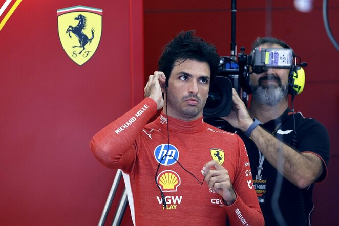 Carlosas Sainzas | Scanpix nuotr.