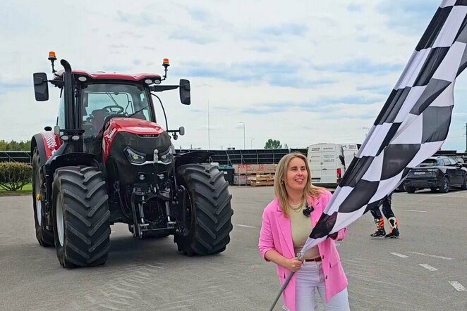 „Traktorių dakaro“ organizatorė Jolanta Grey (Greinienė) | Organizatorių nuotr.