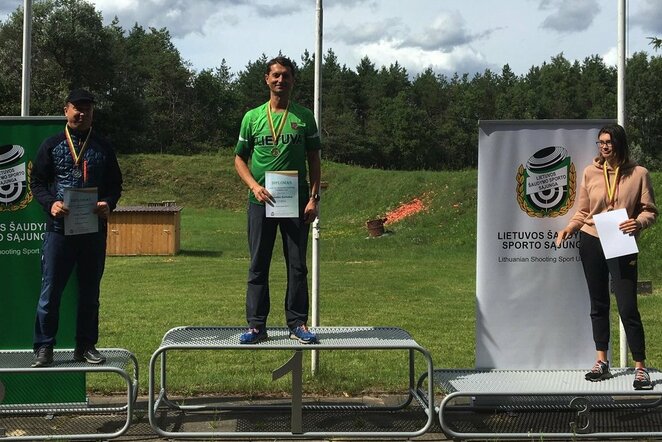 Lietuvos čempionato prizininkai apvaliojoje aikštelėje | Organizatorių nuotr.