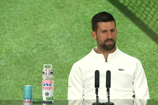 Novakas Djokovičius | „Stop“ kadras