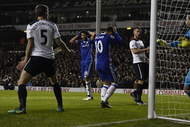 „Tottenham“ – „Chelsea“ rungtynių akimirka | Scanpix nuotr.
