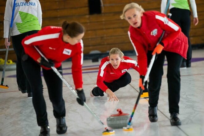 Lietuvos moterų kerlingo rinktinė (WCF nuotr.) | Organizatorių nuotr.